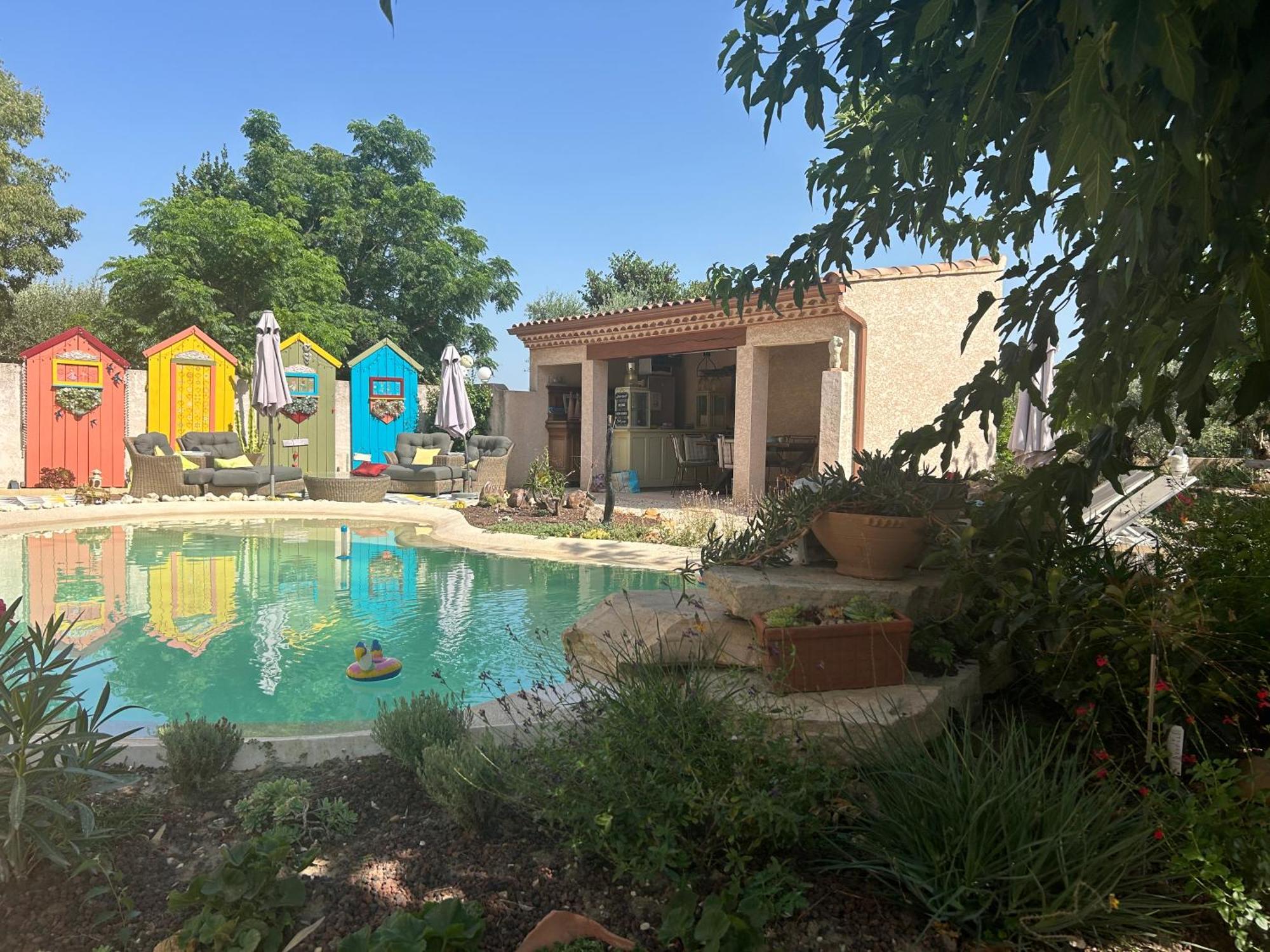Au Ciel Etoile Bed & Breakfast Castillon-du-Gard Exterior photo